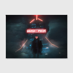 Холст прямоугольный Smash Into Pieces Big Bang Neon man, цвет: 3D-принт — фото 2