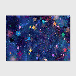 Холст прямоугольный Звездное небо мечтателя, цвет: 3D-принт — фото 2