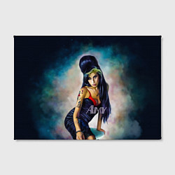 Холст прямоугольный Amy Jade Winehouse, цвет: 3D-принт — фото 2