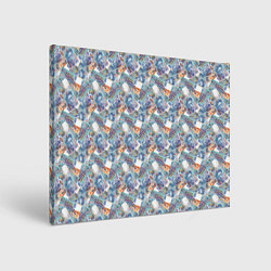 Холст прямоугольный 100 Франков банкноты, цвет: 3D-принт