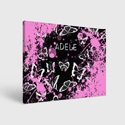 Холст прямоугольный Adele - Бабочки, цвет: 3D-принт