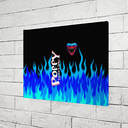 Холст прямоугольный Poppy Playtime - Fire, цвет: 3D-принт — фото 2