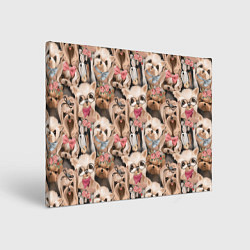 Картина прямоугольная Паттерн йорки