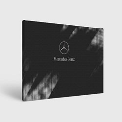 Холст прямоугольный Mercedes-Benz Мерс, цвет: 3D-принт
