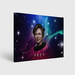 Картина прямоугольная Prey girl space