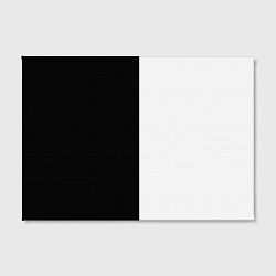 Холст прямоугольный Black and white чб, цвет: 3D-принт — фото 2
