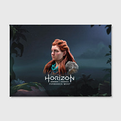 Холст прямоугольный Элой Aloy Horizon Forbidden West, цвет: 3D-принт — фото 2