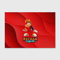 Холст прямоугольный Rayman Red Legends, цвет: 3D-принт — фото 2