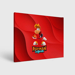 Картина прямоугольная Rayman Red Legends