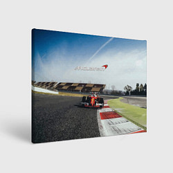 Холст прямоугольный McLaren F1 Racing Team, цвет: 3D-принт