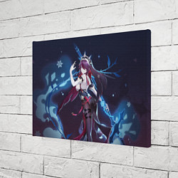 Холст прямоугольный Rosaria Genshin Impact, цвет: 3D-принт — фото 2