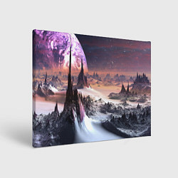 Холст прямоугольный Cosmic fantasy art, цвет: 3D-принт