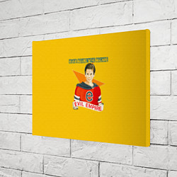 Холст прямоугольный Evil Empire - Rage Against the Machine, цвет: 3D-принт — фото 2