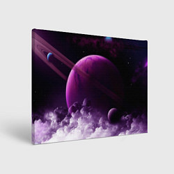 Картина прямоугольная PURPLE GALAXY лиловая галактика