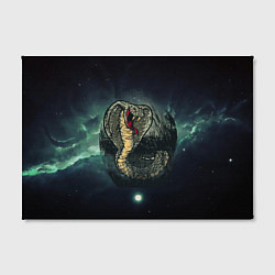 Холст прямоугольный Большая ядовитая змея, цвет: 3D-принт — фото 2
