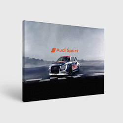 Картина прямоугольная Ауди Спорт Гоночная команда Audi sport Racing team