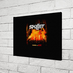 Холст прямоугольный Comatose Comes Alive - Skillet, цвет: 3D-принт — фото 2