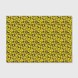 Холст прямоугольный Деление смайликов, цвет: 3D-принт — фото 2