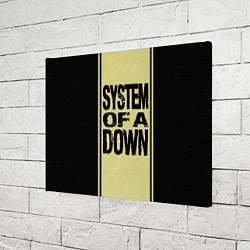 Холст прямоугольный System of a Down: 5 Album Bundle, цвет: 3D-принт — фото 2