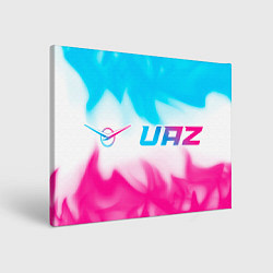 Картина прямоугольная UAZ Neon Gradient