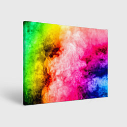Холст прямоугольный Взрыв Красок I Дым, цвет: 3D-принт