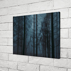 Холст прямоугольный Dark-Forest, цвет: 3D-принт — фото 2