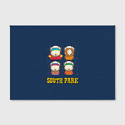 Холст прямоугольный South park космонавты, цвет: 3D-принт — фото 2