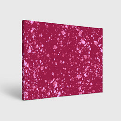 Холст прямоугольный Текстура Розовый взрыв, цвет: 3D-принт
