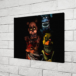 Холст прямоугольный Five Nights at Freddys, цвет: 3D-принт — фото 2