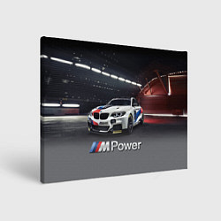 Холст прямоугольный BMW M 240 i Racing - Motorsport - M Power, цвет: 3D-принт