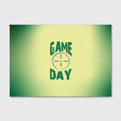 Холст прямоугольный Game day, цвет: 3D-принт — фото 2