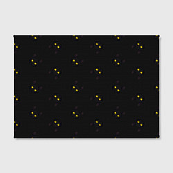 Холст прямоугольный Эстетика Черный кот на темном фоне, цвет: 3D-принт — фото 2