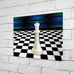 Холст прямоугольный Белая королева, цвет: 3D-принт — фото 2