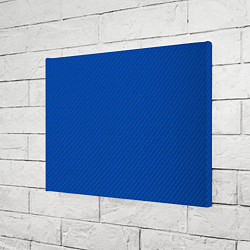 Холст прямоугольный Плетёная синяя ткань - паттерн, цвет: 3D-принт — фото 2