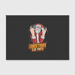 Холст прямоугольный Рождественская вечеринка, цвет: 3D-принт — фото 2