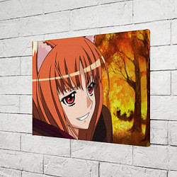 Холст прямоугольный Spice and Wolf - autumn, цвет: 3D-принт — фото 2