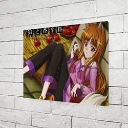 Холст прямоугольный Волчица и специи, цвет: 3D-принт — фото 2