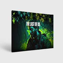 Холст прямоугольный Joel - last of us, цвет: 3D-принт