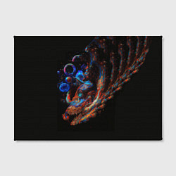 Холст прямоугольный Космический дракон, цвет: 3D-принт — фото 2