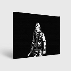 Холст прямоугольный Dead by daylight - Легион, цвет: 3D-принт