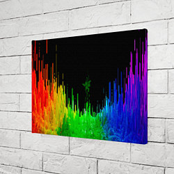Холст прямоугольный Геометрическая музыкальная волна, цвет: 3D-принт — фото 2
