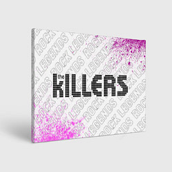 Картина прямоугольная The Killers rock legends: надпись и символ