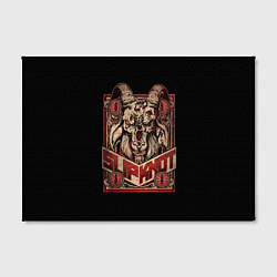Холст прямоугольный Slipknot - Бафомет, цвет: 3D-принт — фото 2