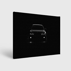 Холст прямоугольный BMW in the dark, цвет: 3D-принт