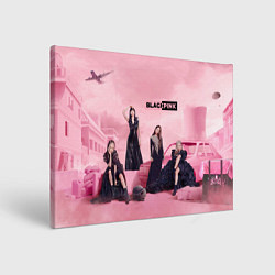 Холст прямоугольный Blackpink poster, цвет: 3D-принт