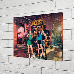 Холст прямоугольный Blackpink girls poster, цвет: 3D-принт — фото 2