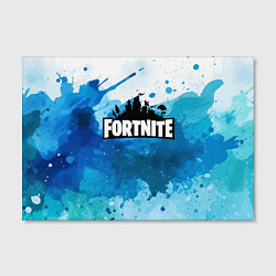 Холст прямоугольный Fortnite Logo Paint, цвет: 3D-принт — фото 2