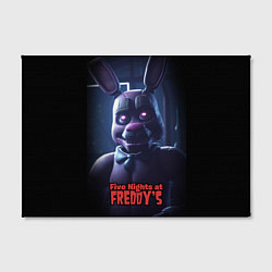 Холст прямоугольный Five Nights at Freddys Bonnie, цвет: 3D-принт — фото 2