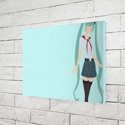 Холст прямоугольный Бесконечное лето Miku, цвет: 3D-принт — фото 2
