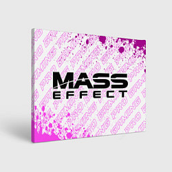 Холст прямоугольный Mass Effect pro gaming по-горизонтали, цвет: 3D-принт